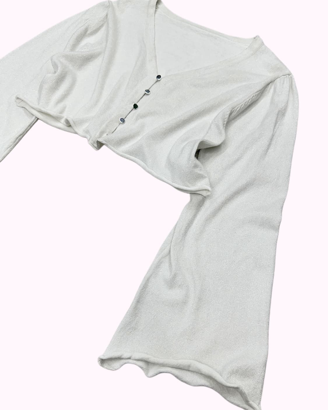glitter crop cardigan 상품이미지2