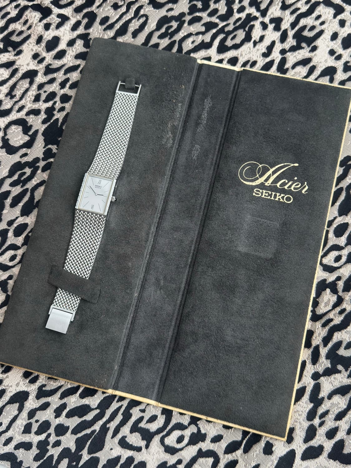 70s 빈티지 세이코 제랄드젠타 (아시에) 쿼츠 초희귀 상품이미지10