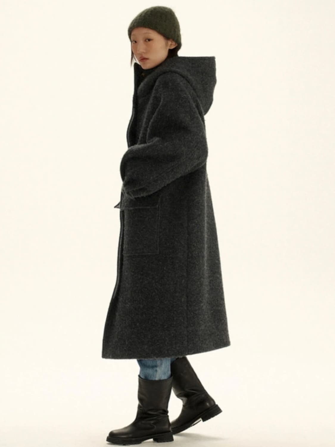 시엔느 sienne 발마칸후드코트 hooded balmacaan coat 상품이미지2