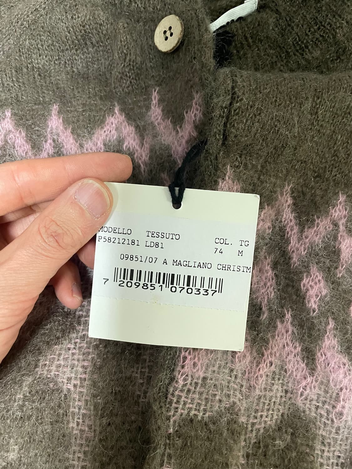 [M] 마리아노 크리스마스 가디건 상품이미지2