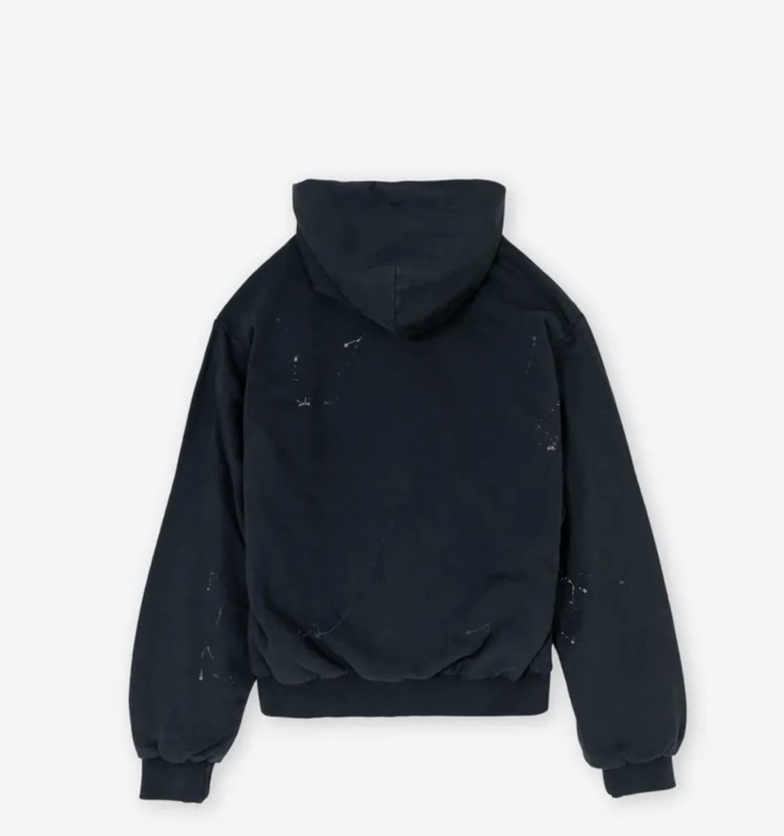 브라운야드 페인티드 후드 집업,블랙(4사이즈) 상품이미지2