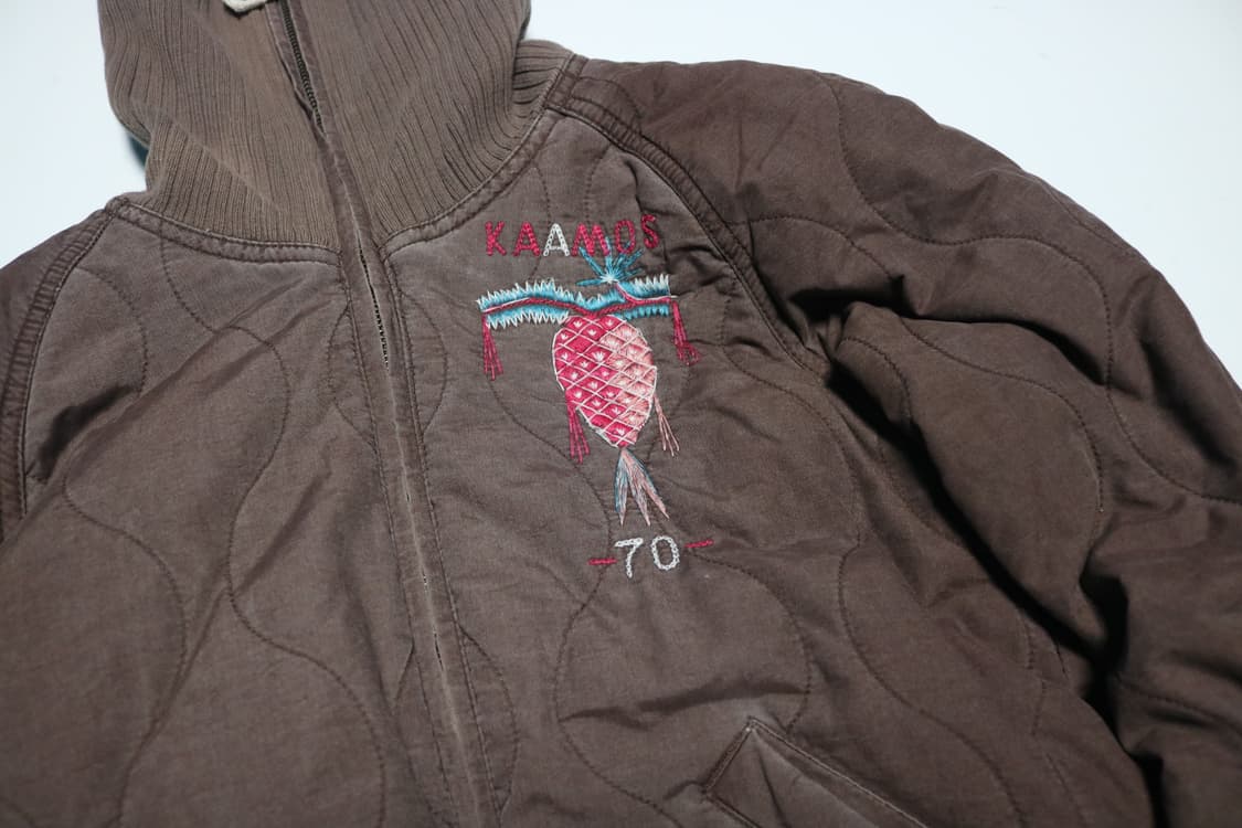 디젤 목폴라 퀼팅자켓 상품이미지5