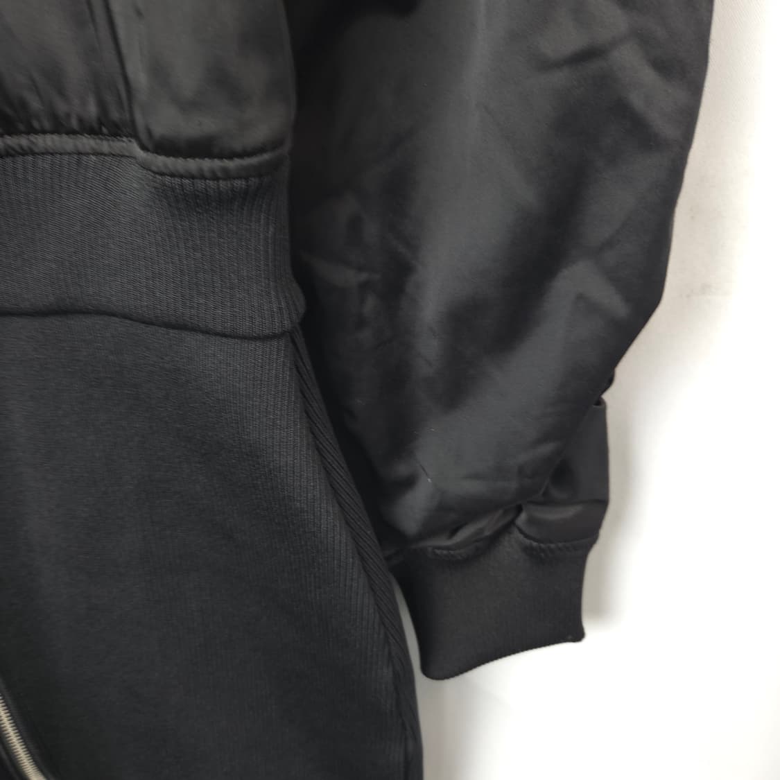 여S-M 자라 봄버 자켓 원피스 블랙 상품이미지3