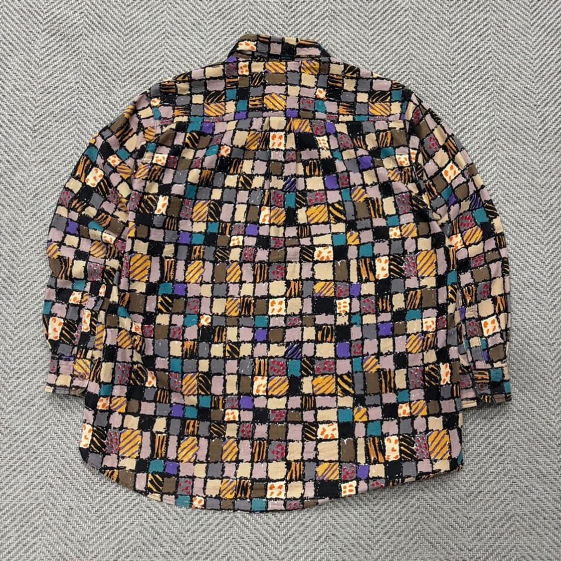 DONE 패턴 체크 셔츠 v2446 상품이미지2