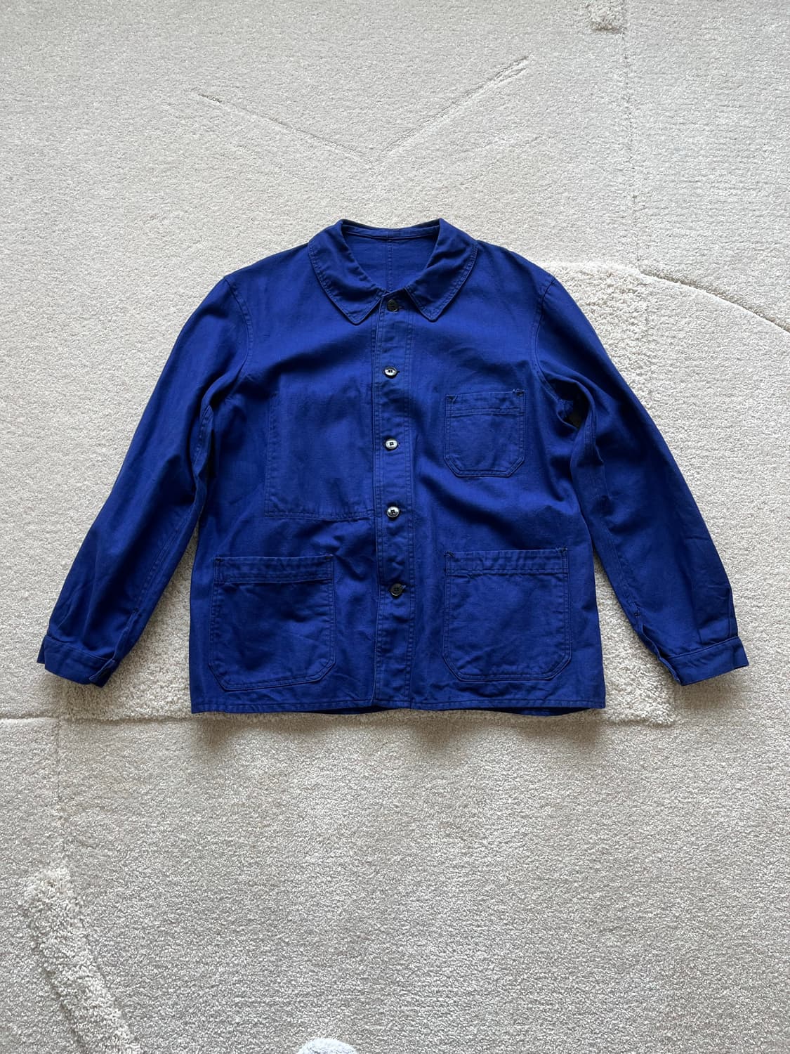 50-60s Le Chamonix 산포라이즈드 프렌치 워크 자켓 상품이미지2