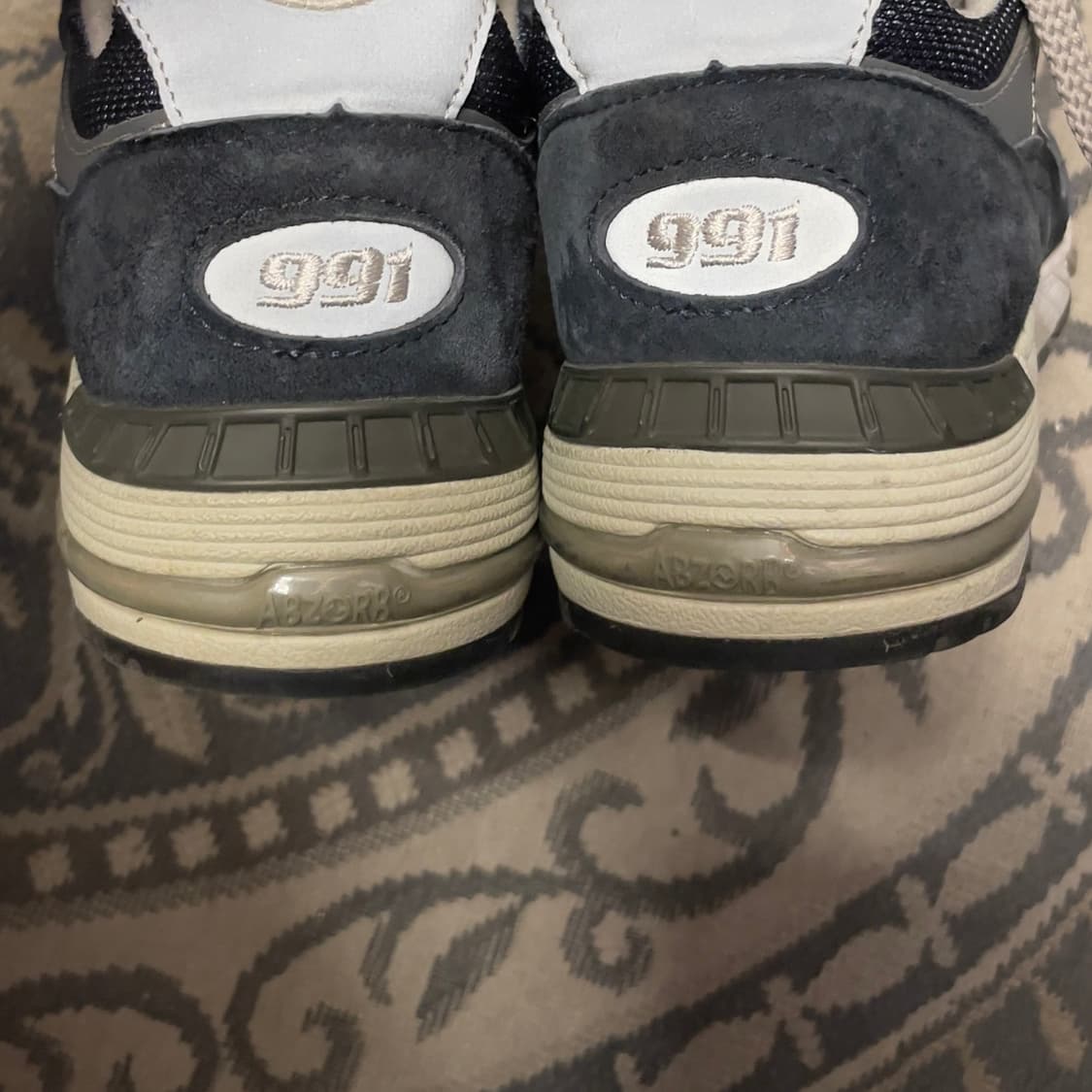 뉴발란스 (우먼) 991 UK 네이비   상품이미지5