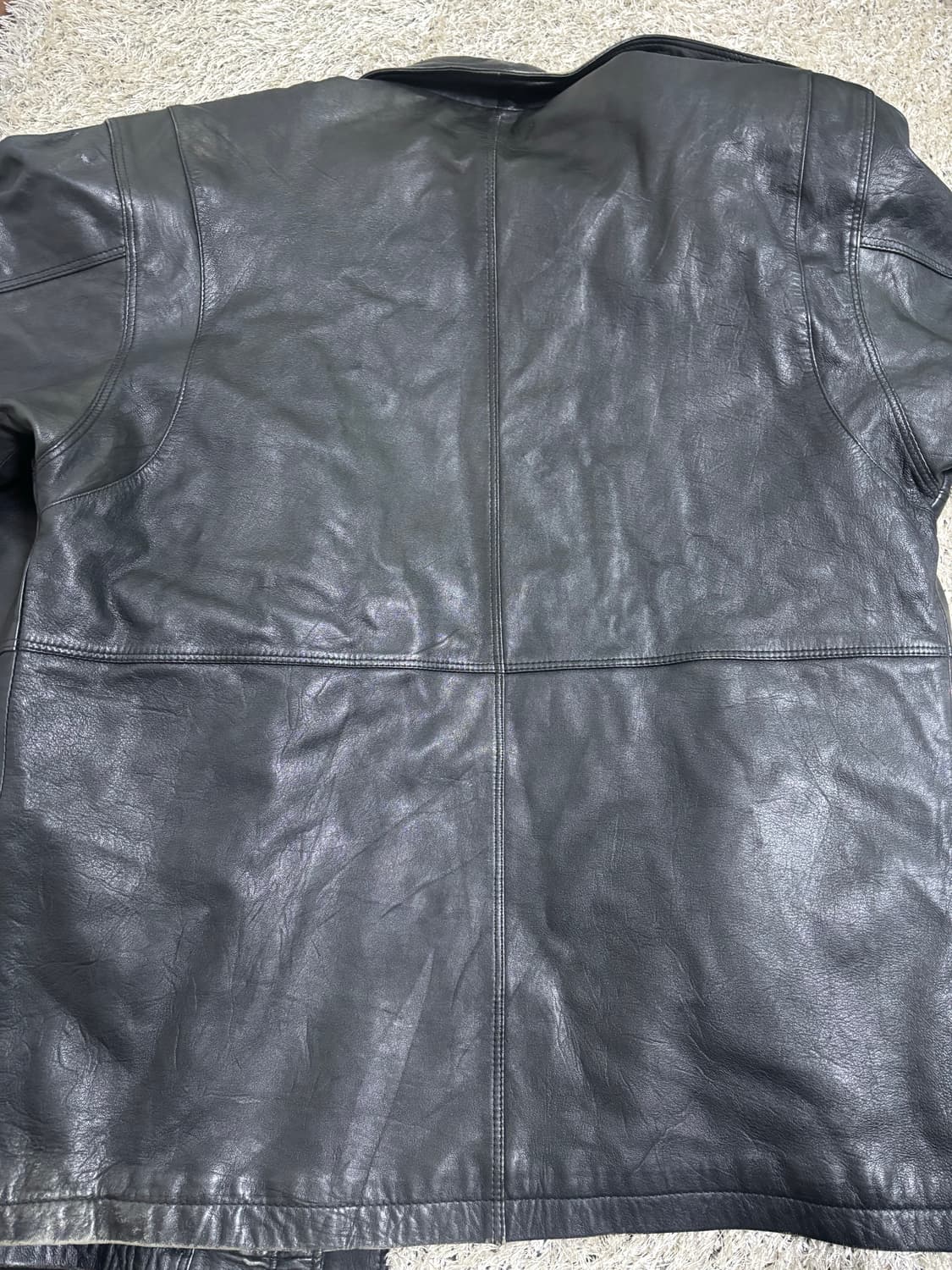 일본판 양가죽 자켓 사이즈 105 상품이미지9