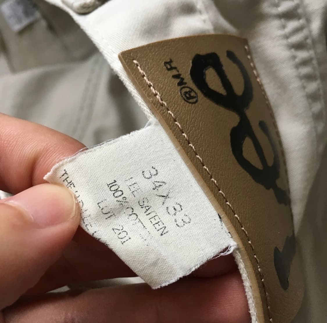 (made in japan) Lee 코튼 팬츠 상품이미지5