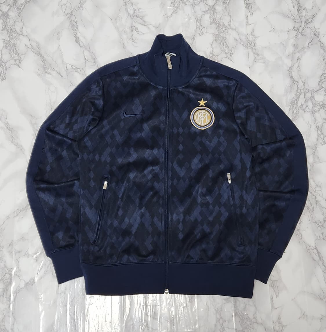 나이키 인터밀란 11-12 트레닝 빅로고 져지 자켓 상품이미지6