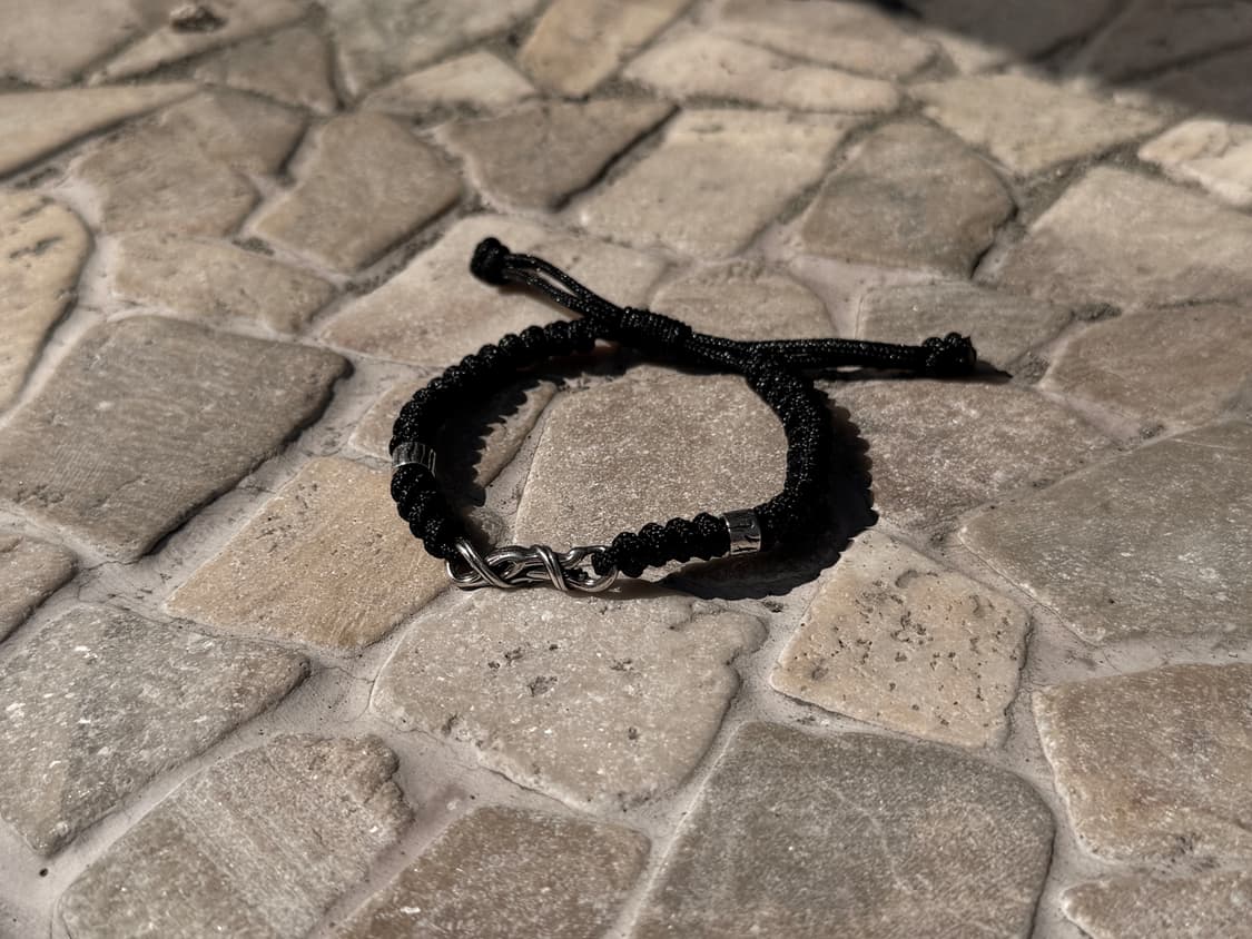 Silver knot bracelet /vintage 상품이미지1