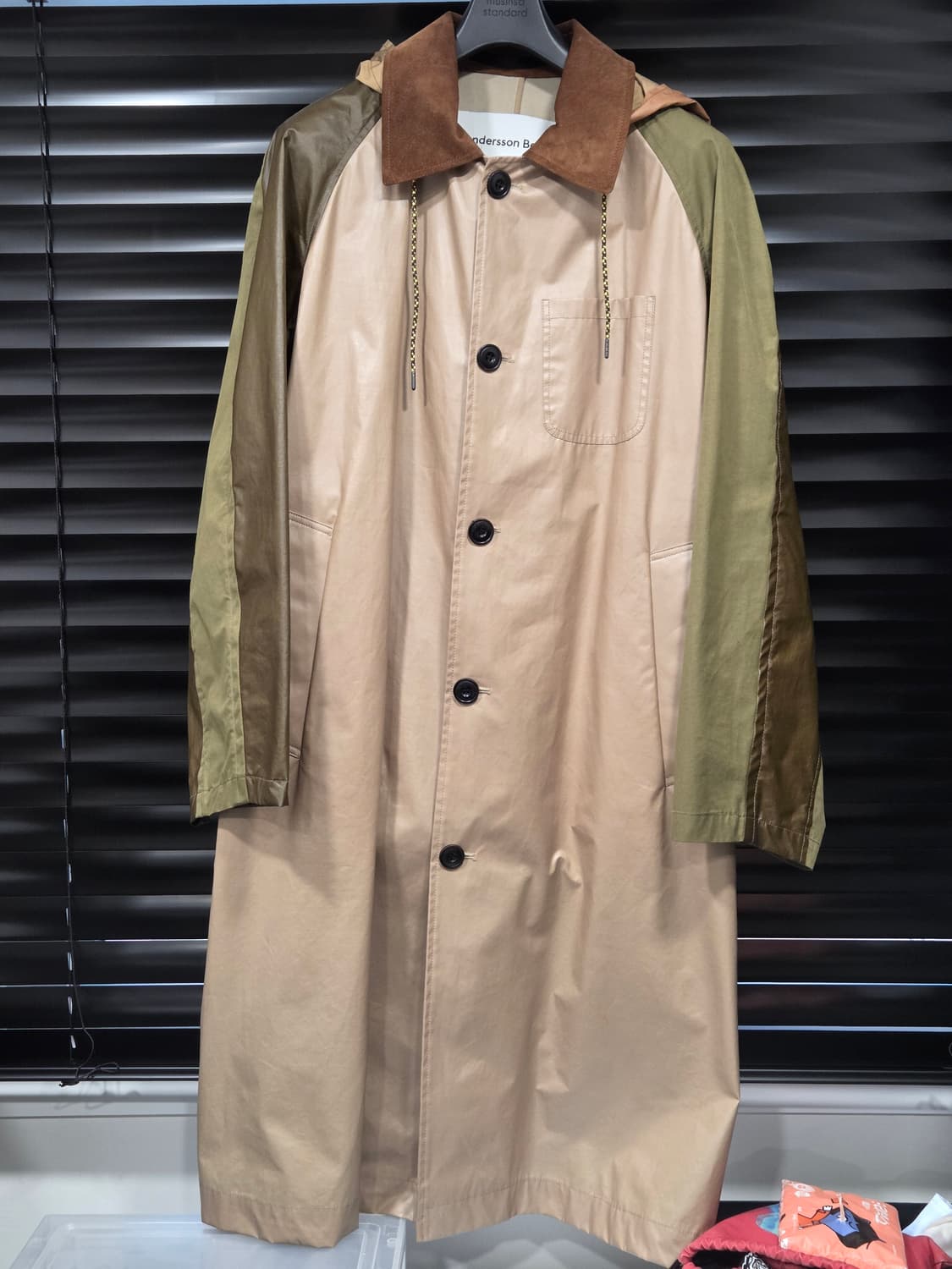 앤더슨벨 왁스 래글런 코트 M 상품이미지1