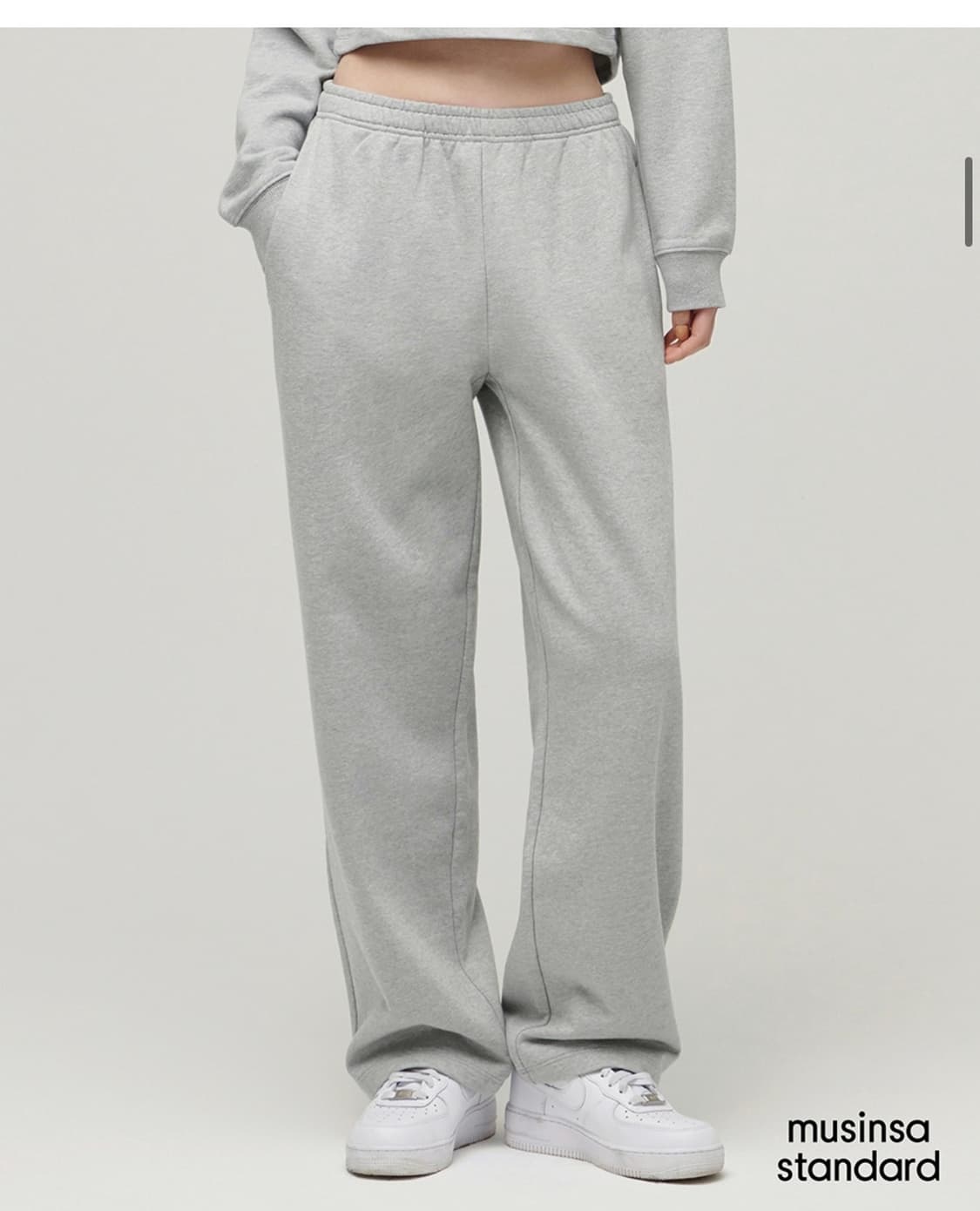 무신사 스탠다드 스웨트 트레이닝 팬츠L사이즈 상품이미지2
