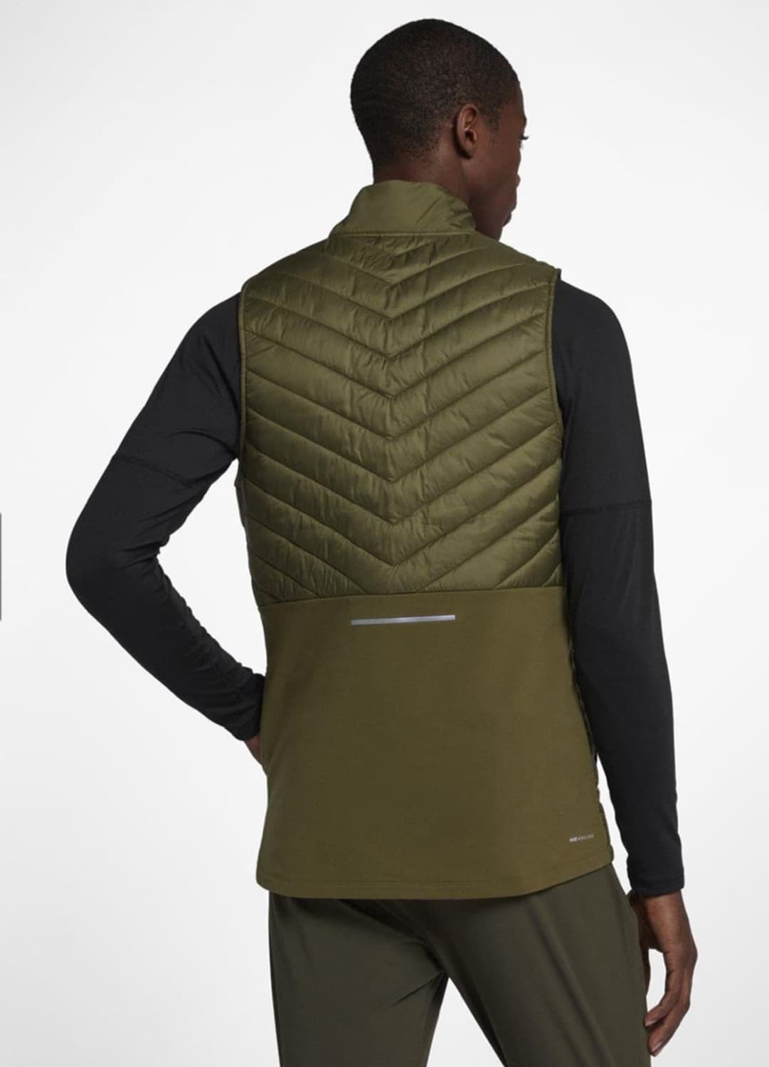 나이키 에어로레이어 러닝 올리브 경량 조끼 상품이미지2