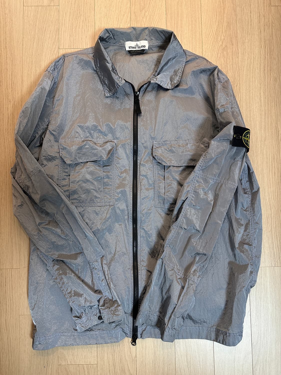 Ss18 스톤아일랜드 나일론 메탈 오버셔츠 상품이미지1