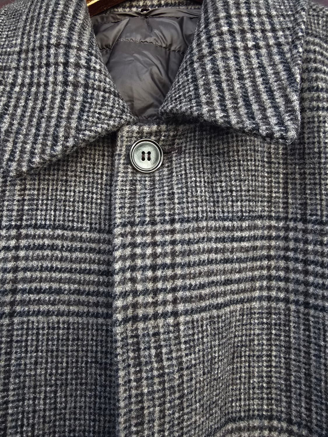 POLHAM 폴햄 체크 코트 M 상품이미지3