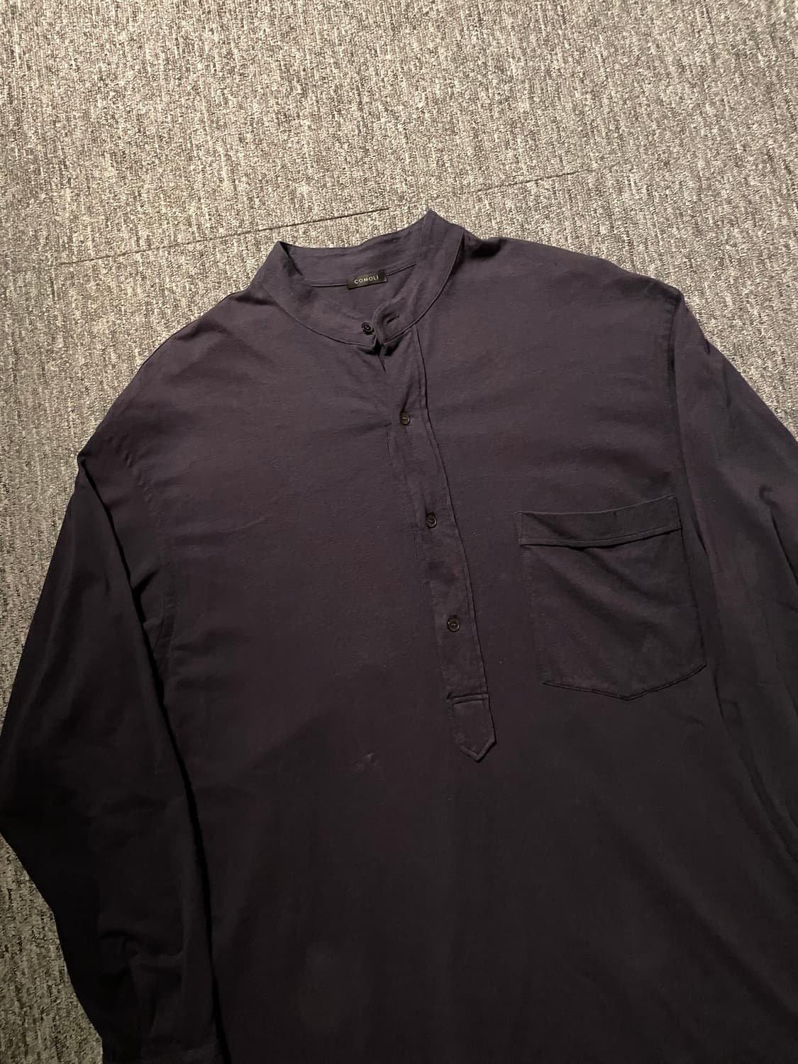 24SS 코모리 져지 풀오버 셔츠 [3] 상품이미지1