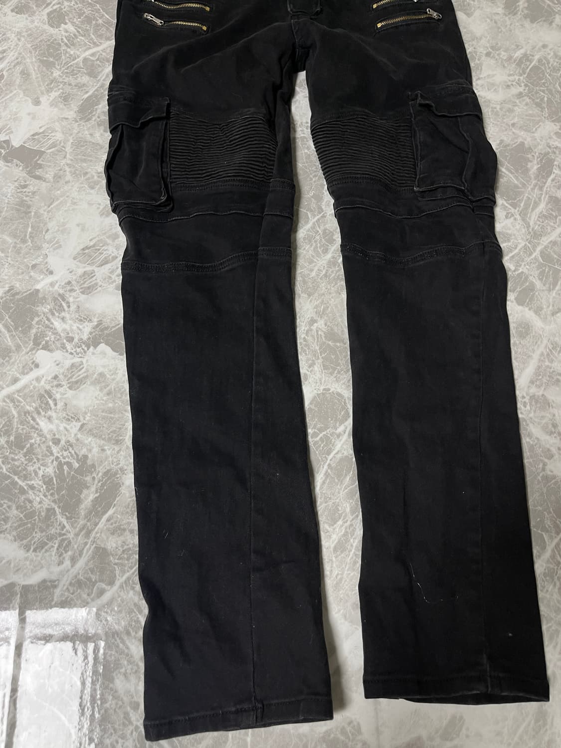 bike zipper straight jean 상품이미지3