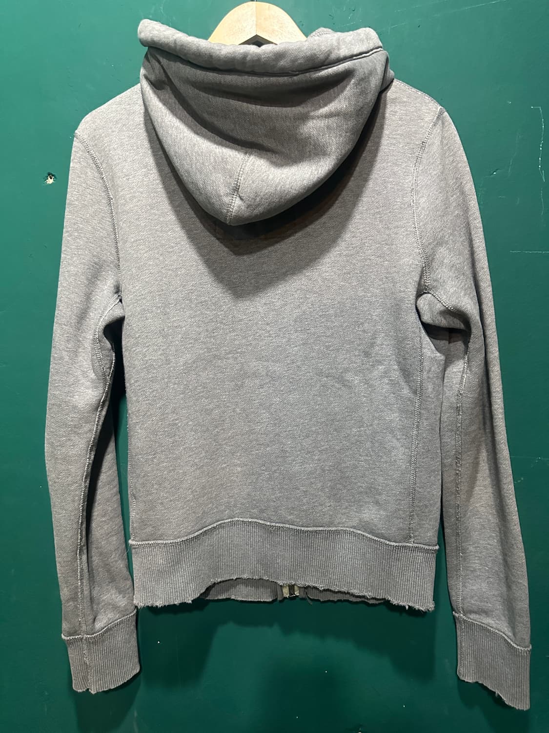 아베크롬비 후드집업 그레이M 상품이미지2