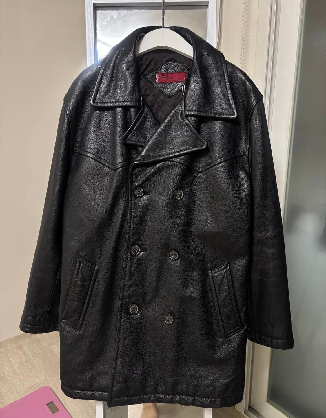 Kevi's Leather pea coat/030 상품이미지1