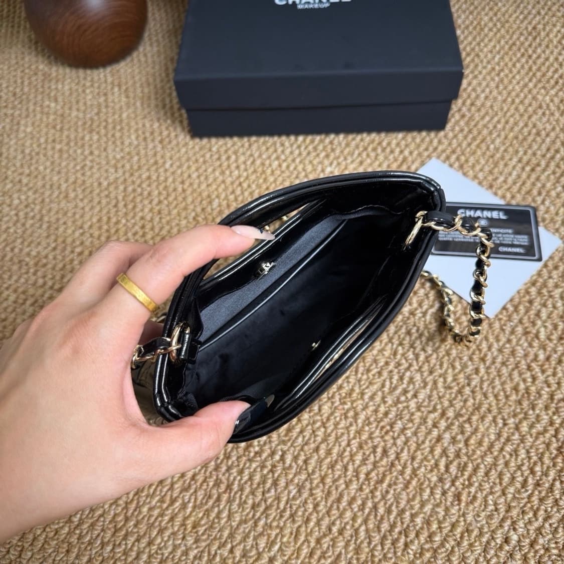  샤넬뷰티 31bag 플랩백 크로스 토드백 블랙 샤넬VIP 상품이미지6