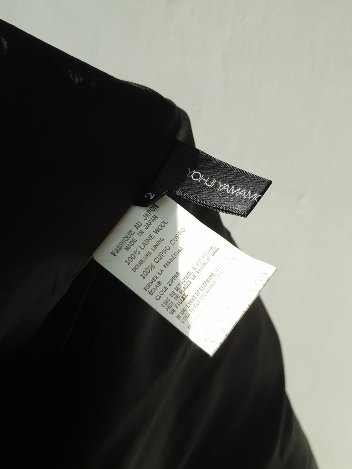 90s Yohji Yamamoto+noir coat 상품이미지10