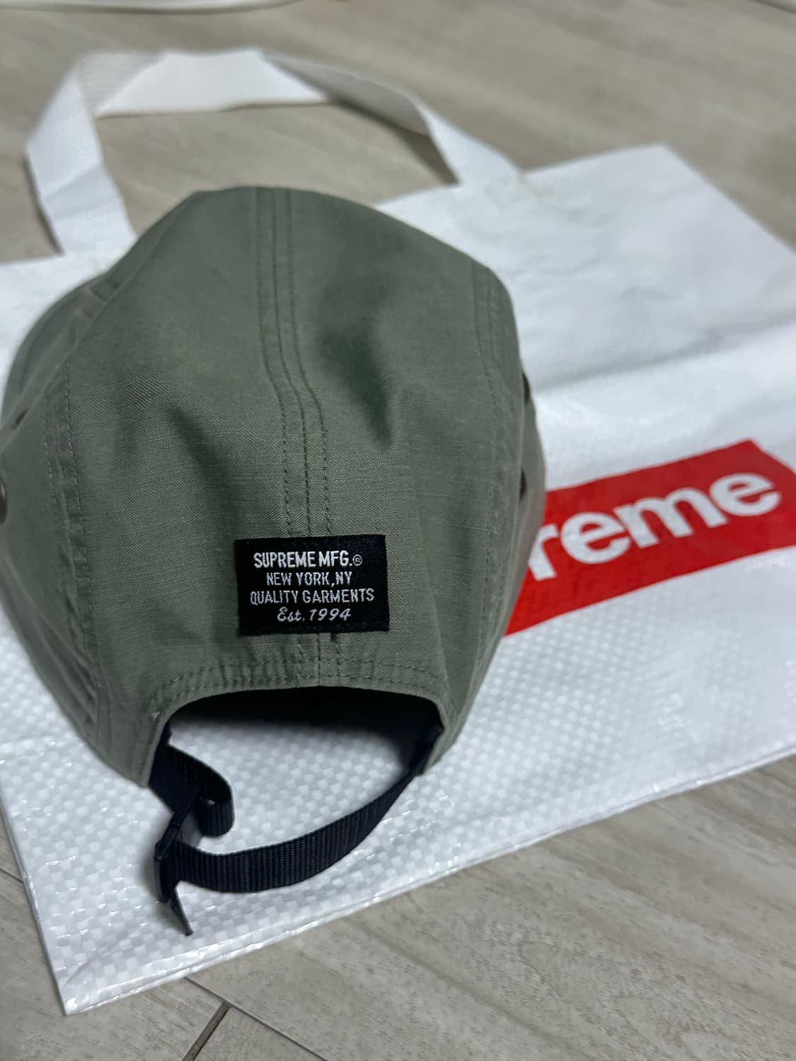 Supreme Military Camp Cap Olive - 25SS 상품이미지3