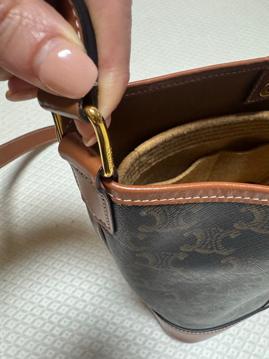 셀린드 트리오페 버킷백 미디움 풀세트 상품이미지4