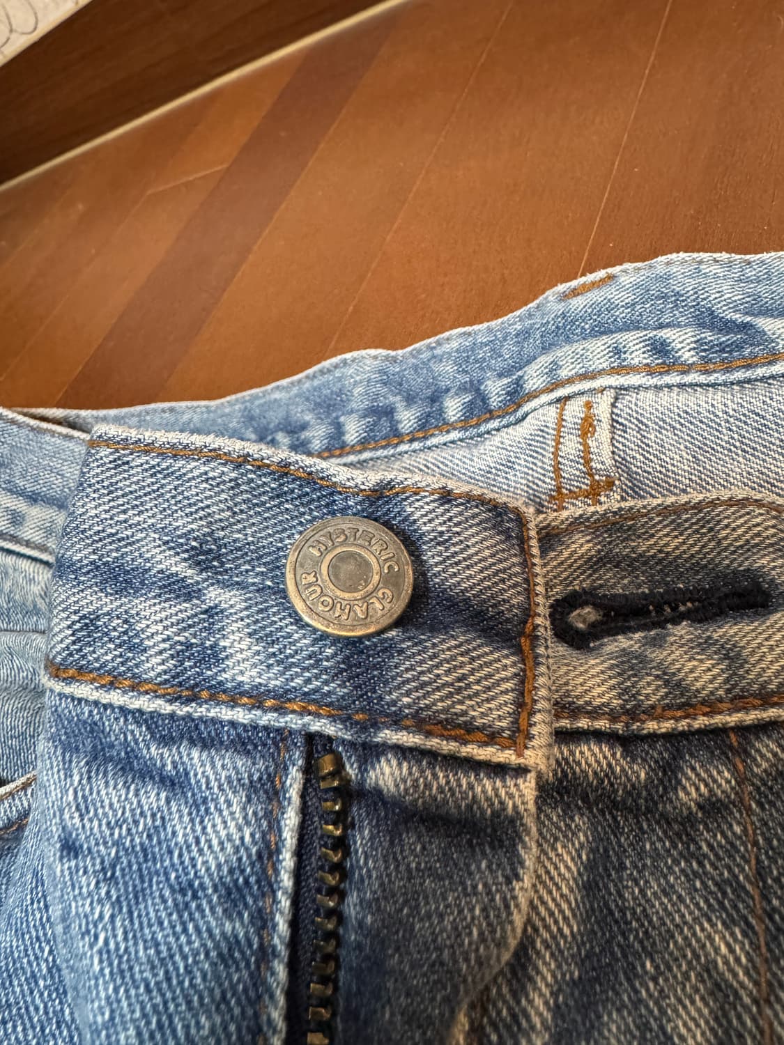 히스테릭글래머 플레어 카고 데님 팬츠 상품이미지4