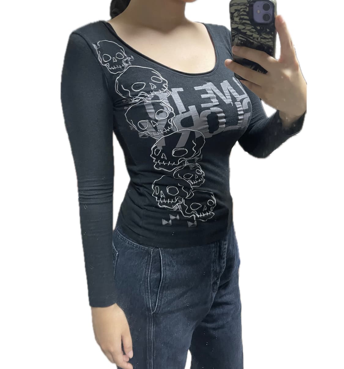 ghost of harlem 긴팔 티셔츠 상품이미지2