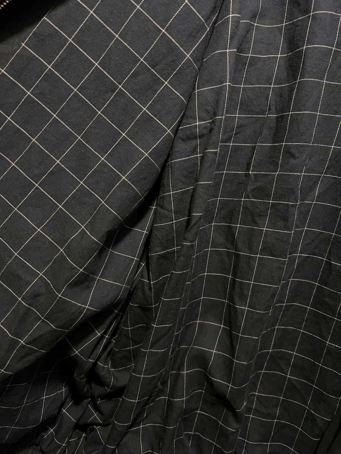 [2XL]폴로 랄프로렌 체크 라이닝 블랙 드리즐러 자켓 상품이미지5