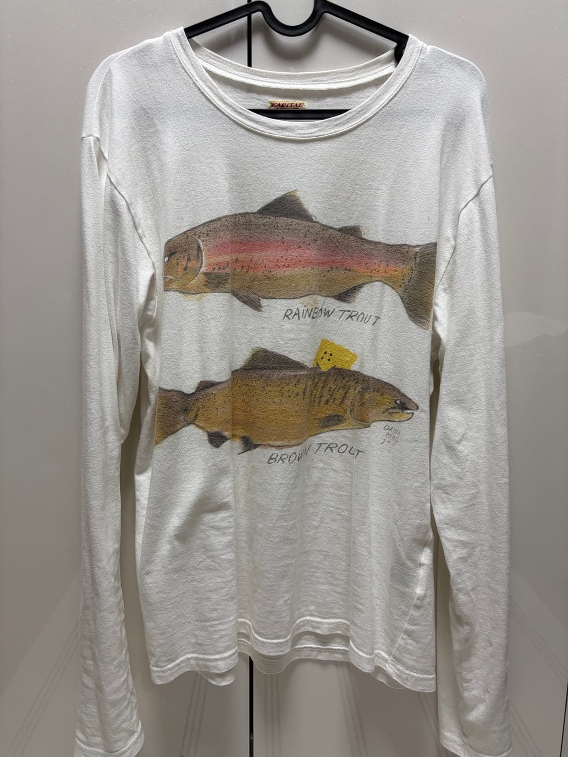 캐피탈 천축 크루 티셔츠 롱슬리브 상품이미지4