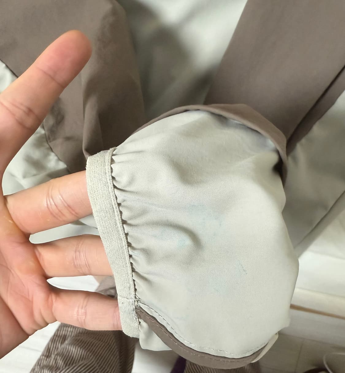 산산기어 알파 자켓 브라운 22FW 상품이미지6