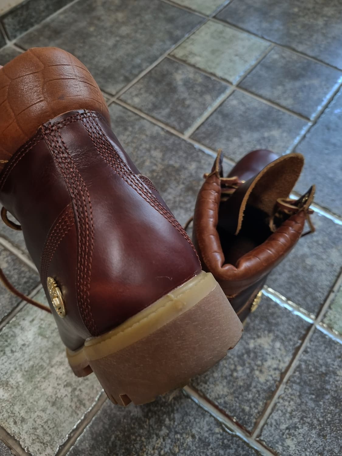 팀버랜드 레더 부츠 250 판매합니다 상품이미지2