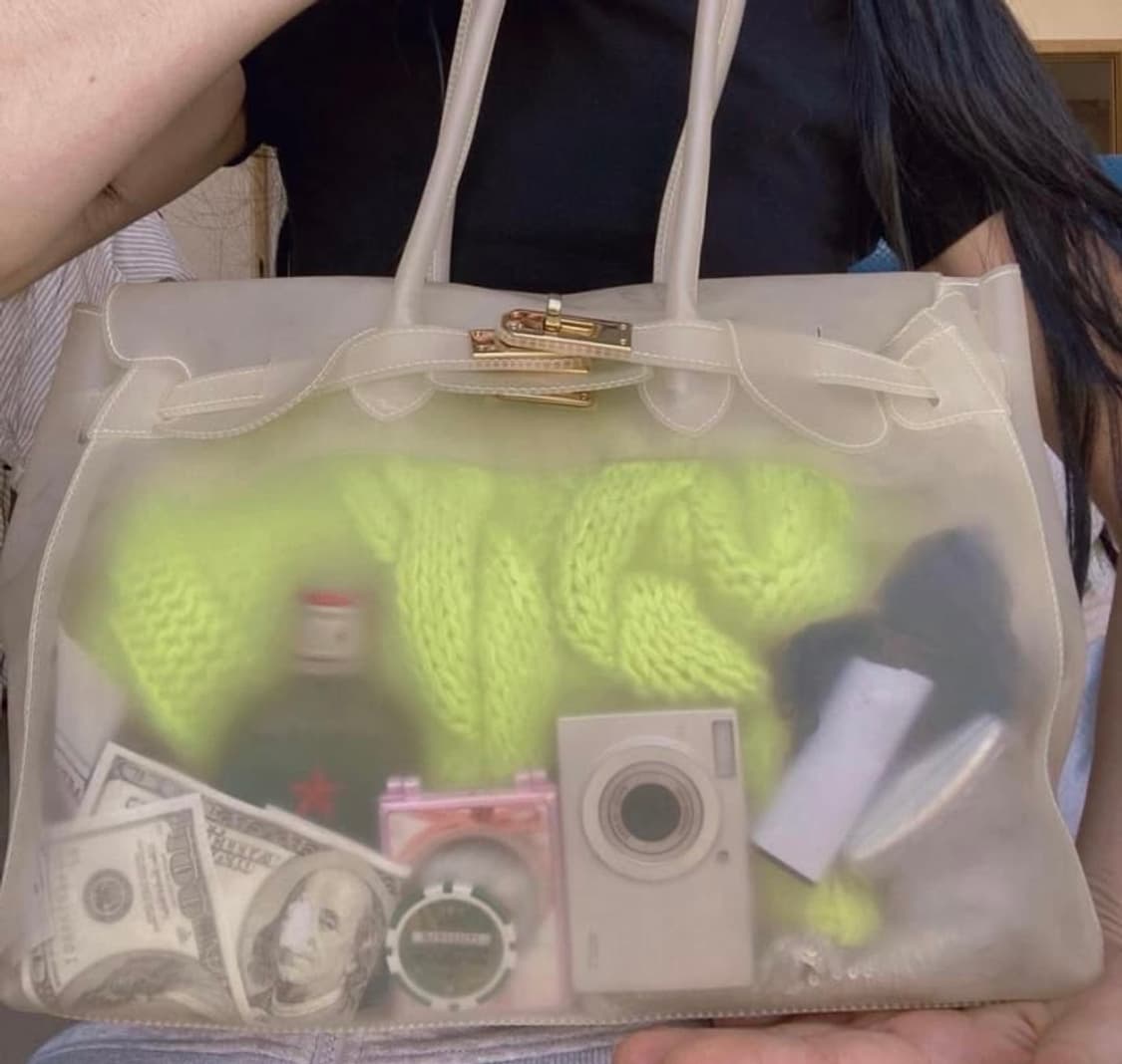 키키 젤리버킨 화이트 (아이보리) 상품이미지1