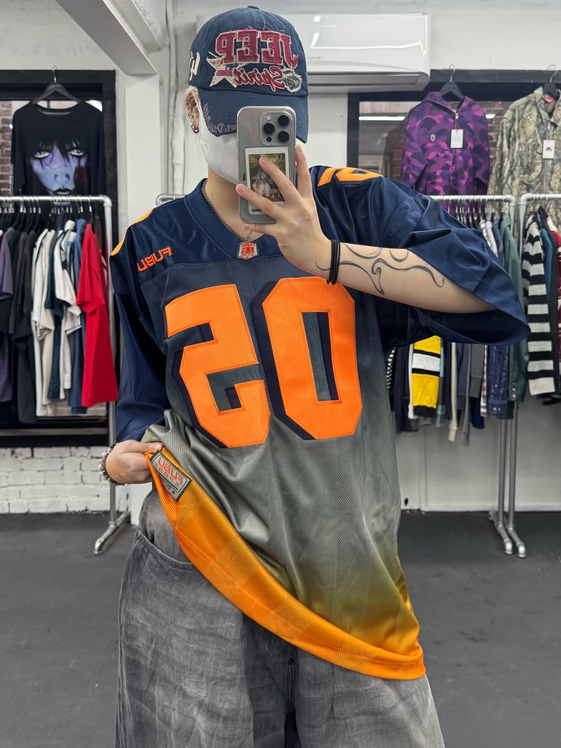 FUBU 푸부 올드스쿨 메쉬 져지 상품이미지2