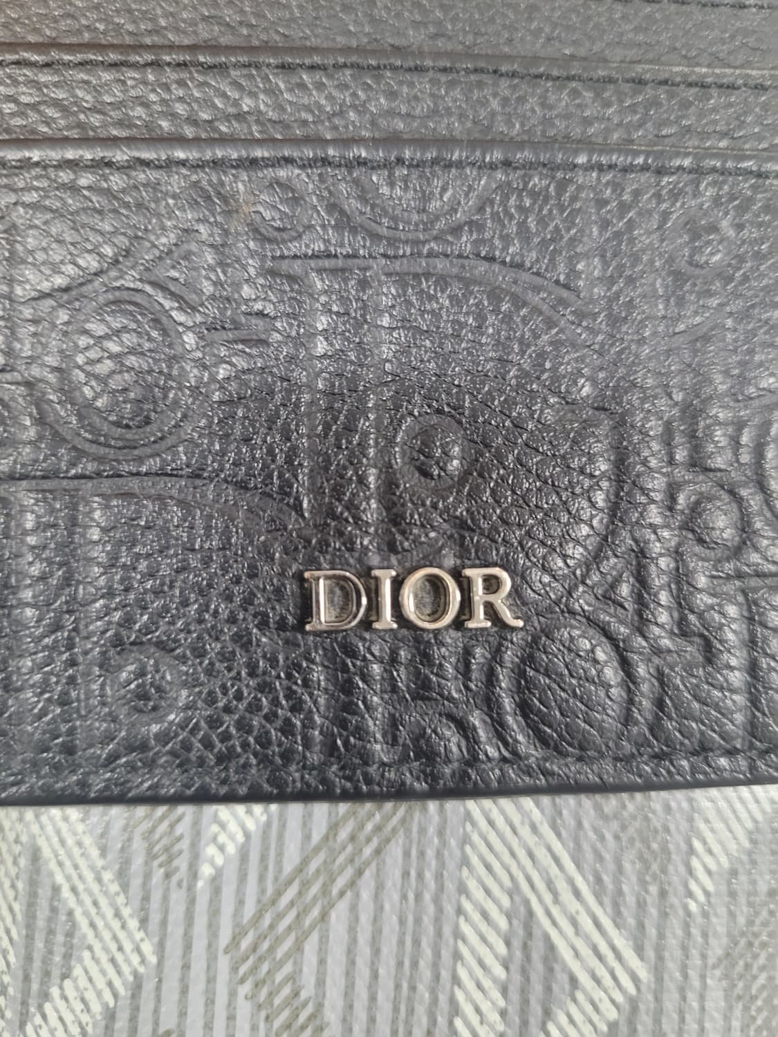 디올 그래비티 가죽 카드홀더 카드지삽 상품이미지4