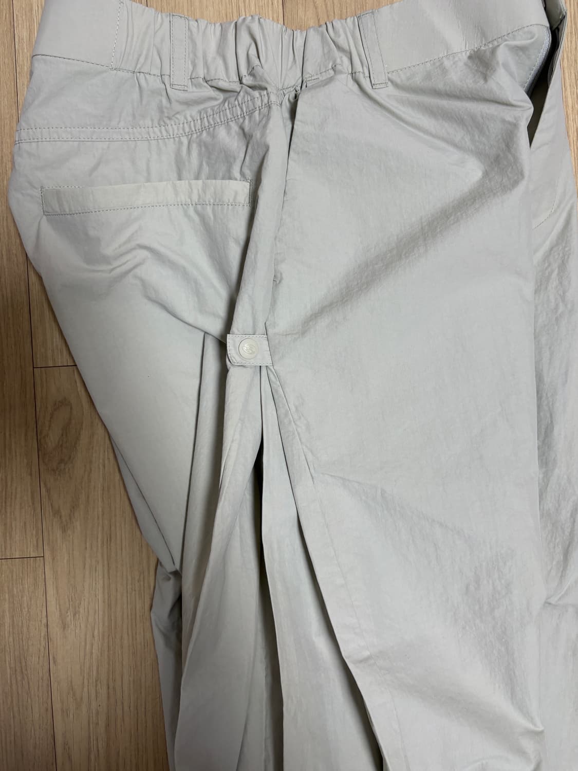 산산기어 22fw 사이드 스냅 팬츠 아이스베이지 상품이미지4