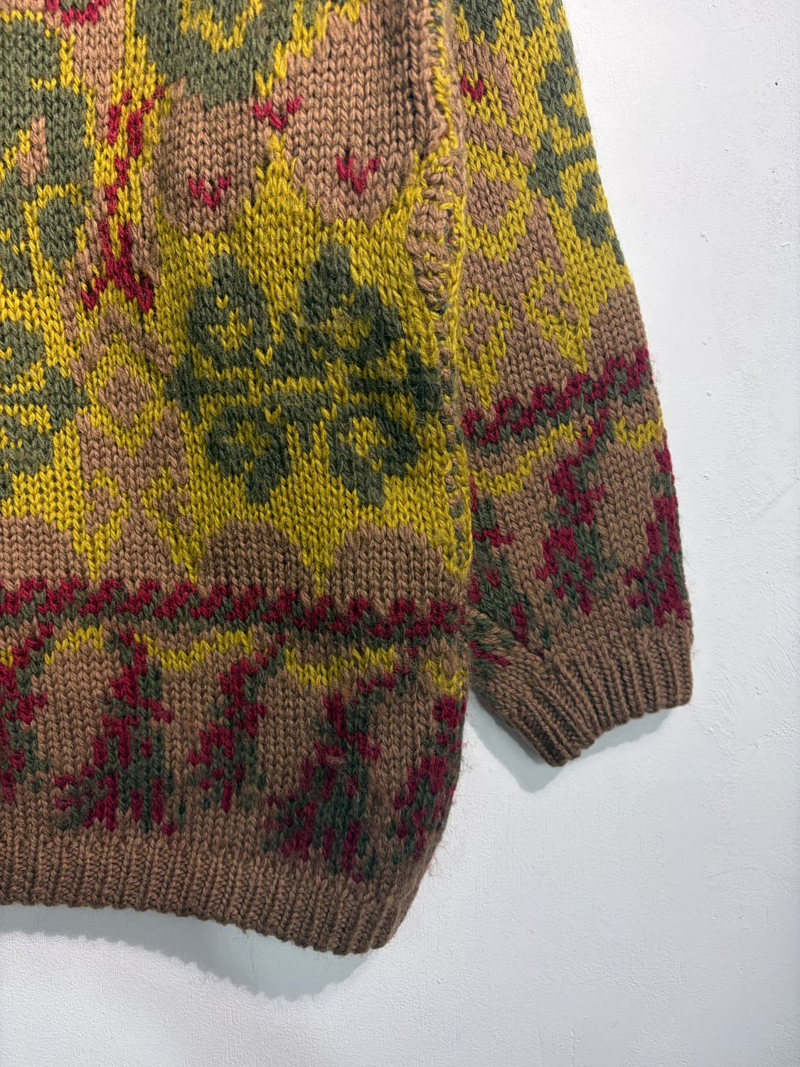  wool 100% vintage 니트  울 100% 상품이미지10