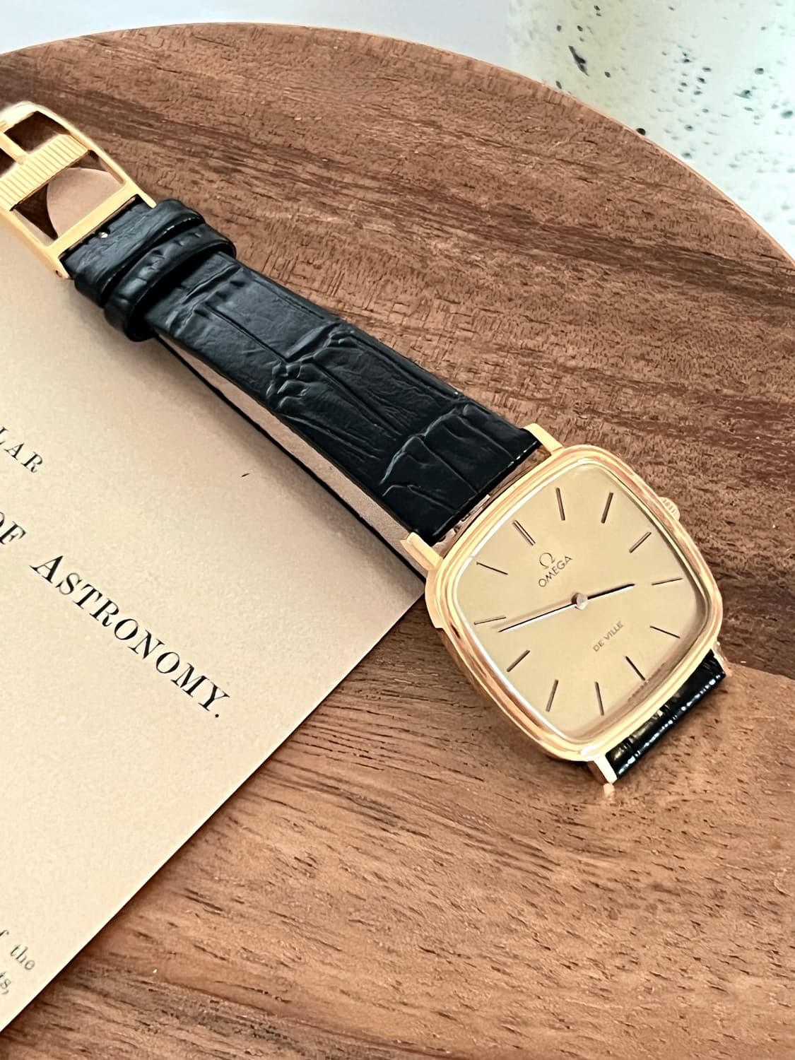 OMEGA 오메가 드빌 스퀘어 수동감기 남성 시계 상품이미지8