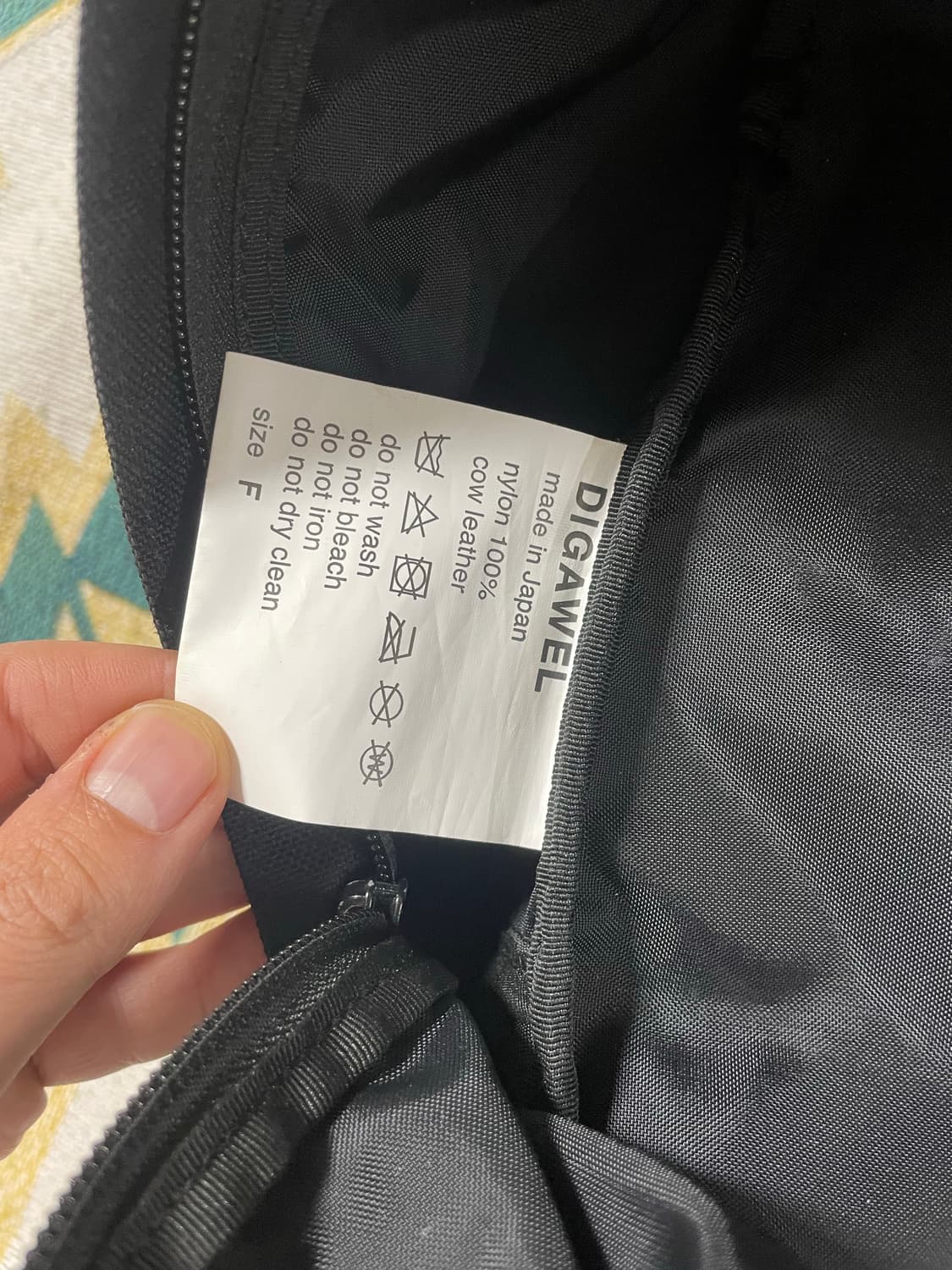 디가웰(digawel) 포터 데이백 블랙 백팩 상품이미지7