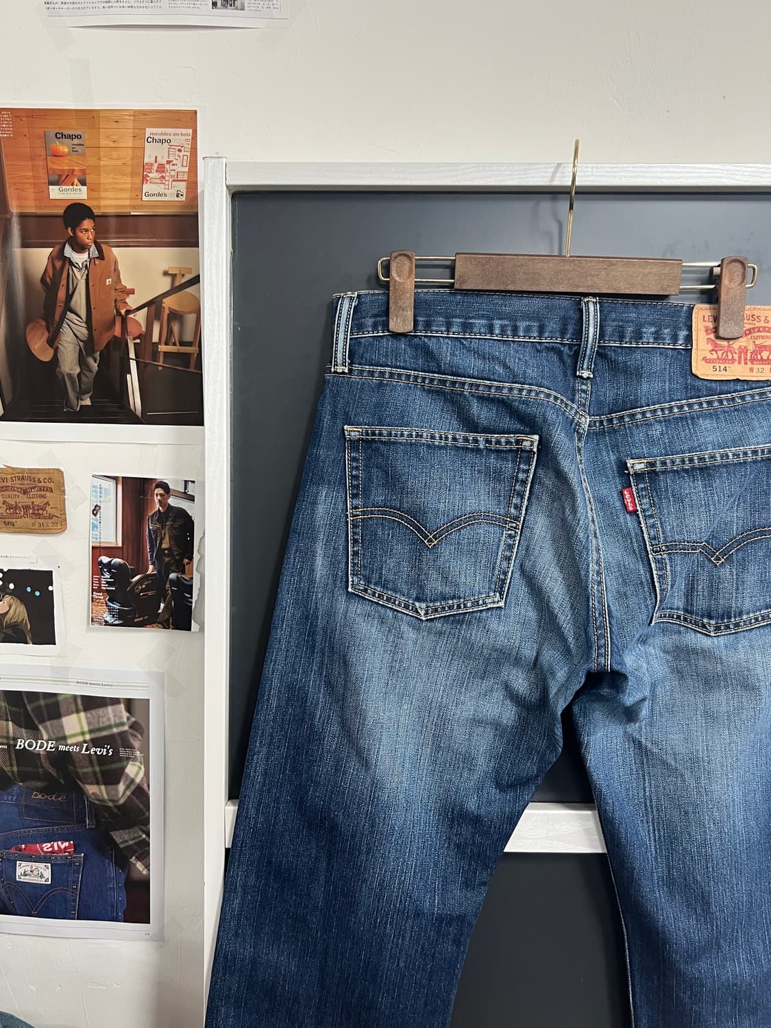 Levis 리바이스 514 스트레이트 데님 팬츠 상품이미지2