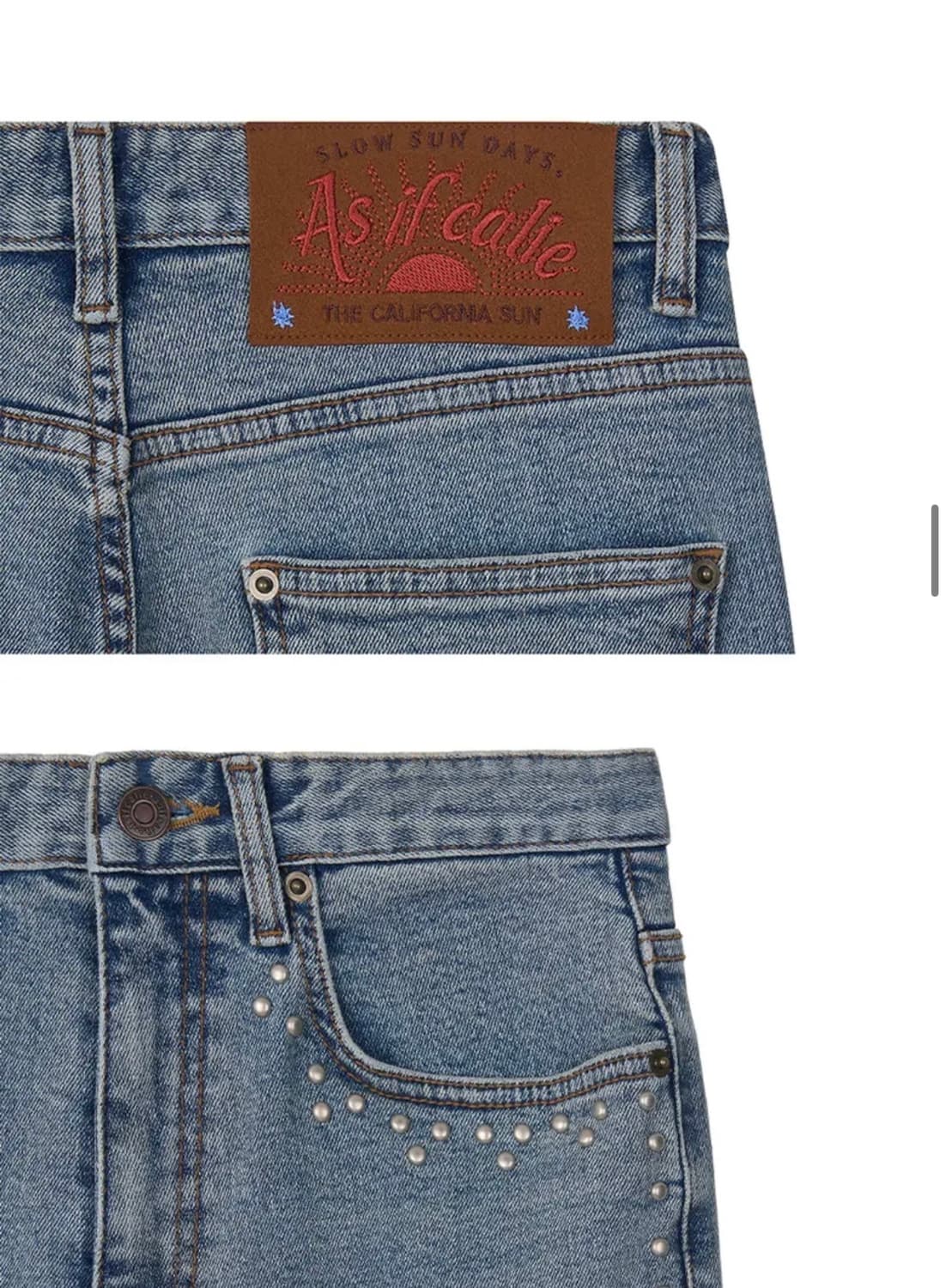 애즈이프캘리 부츠컷 팬츠  상품이미지3