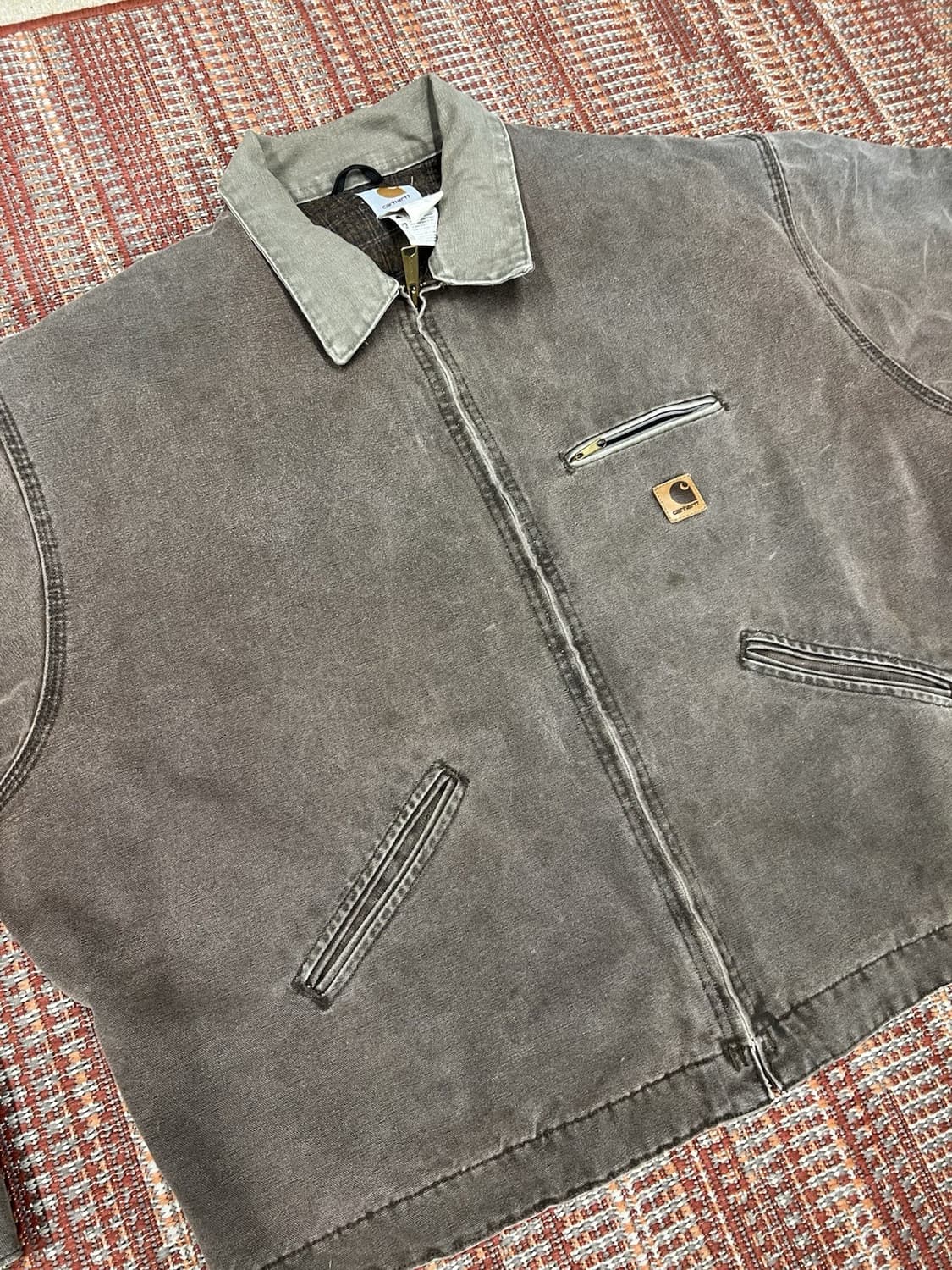 칼하트 J97 디트로이트 자켓 브라운 상품이미지2