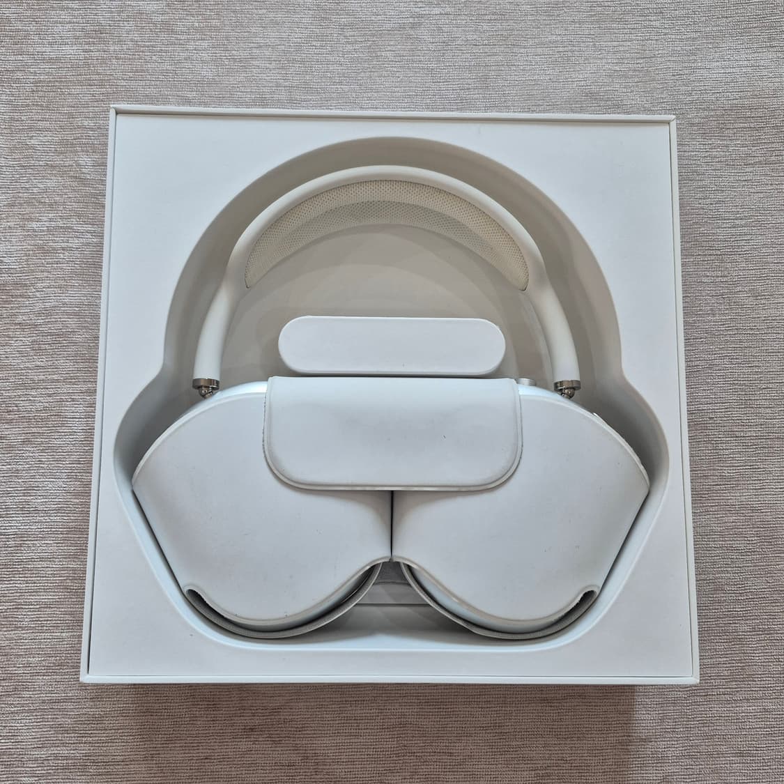 애플 에어팟 맥스 실버 풀박스 (sss급 상품이미지4