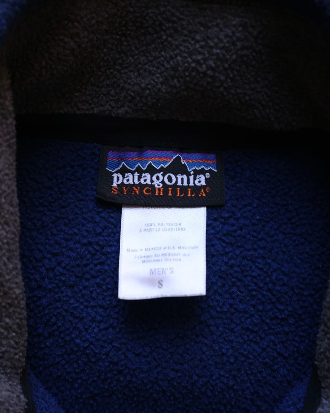 파타고니아 00s 마수피얼 신칠라 플리스(channel Blue) 상품이미지3