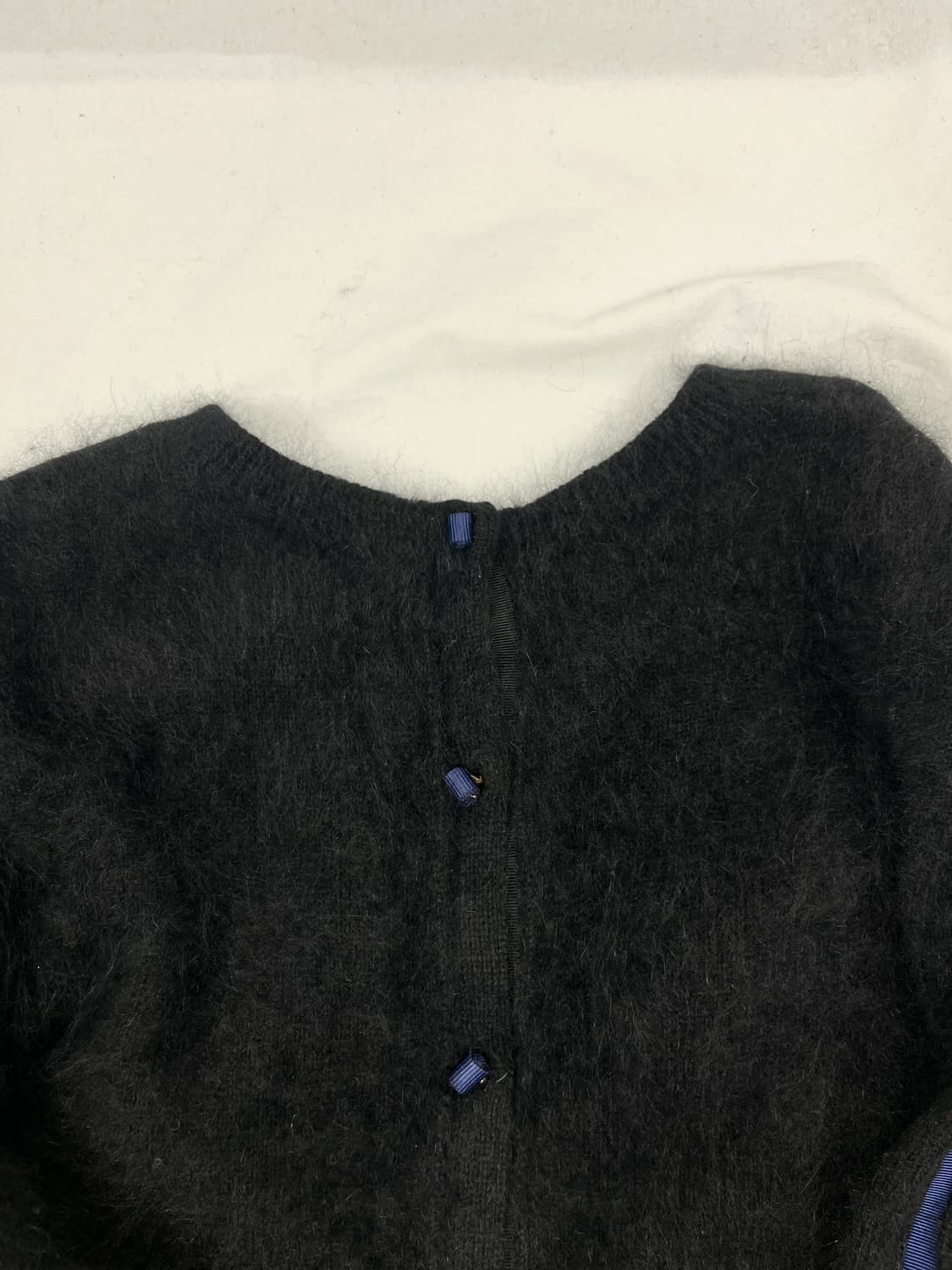 Muller by yoshio kubo 앙고라 블루 포인트 가디건 상품이미지3