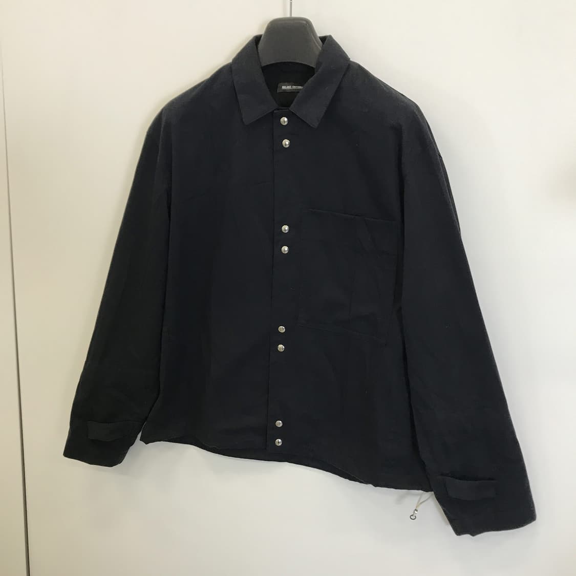NULABEL CM1YOK42 JPN 블랙 레이어셔츠자켓 [M] 상품이미지2