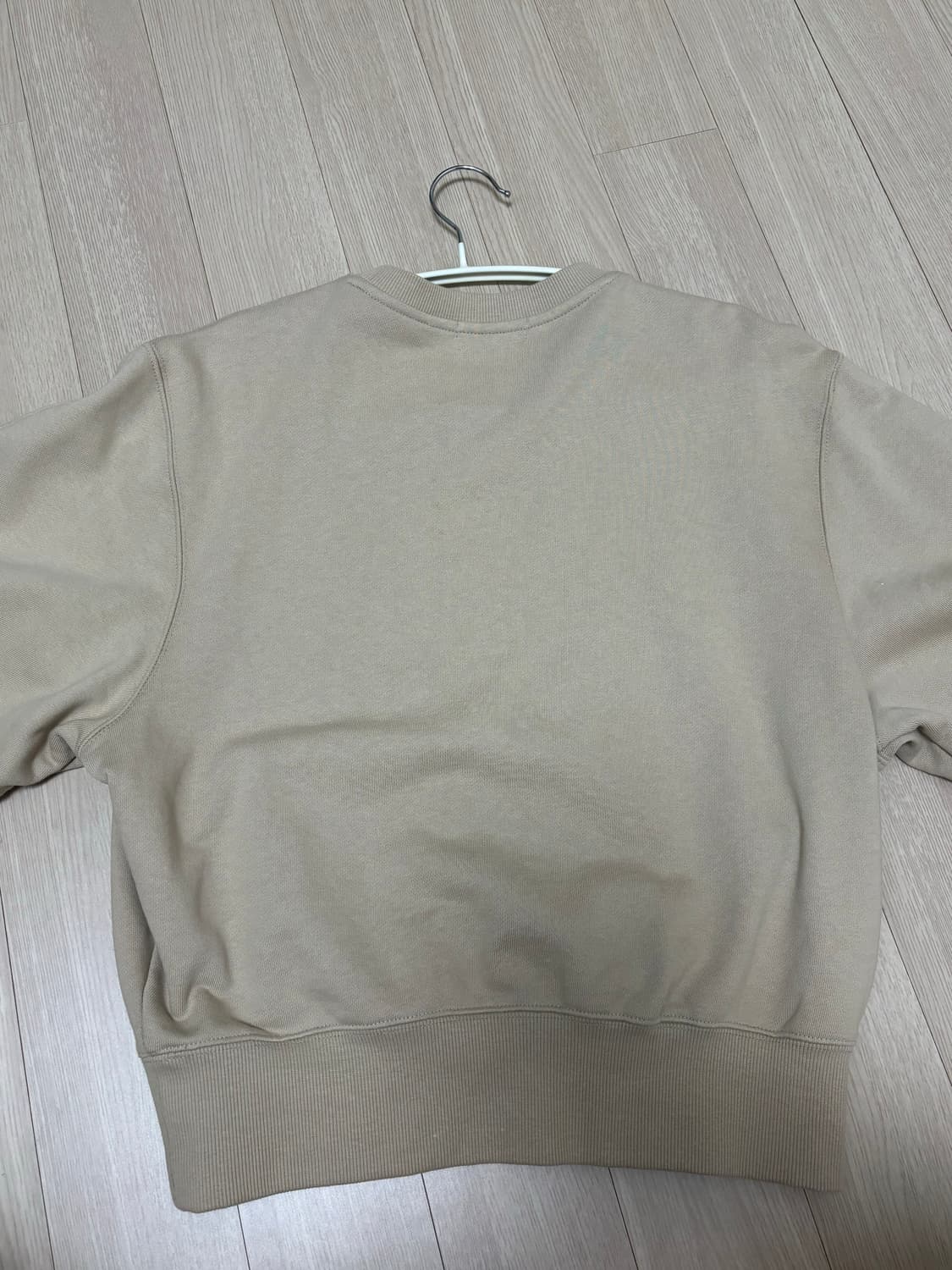 그로브 22FW NEW. C GIRLS MTM 맨투맨 베이지 상품이미지5