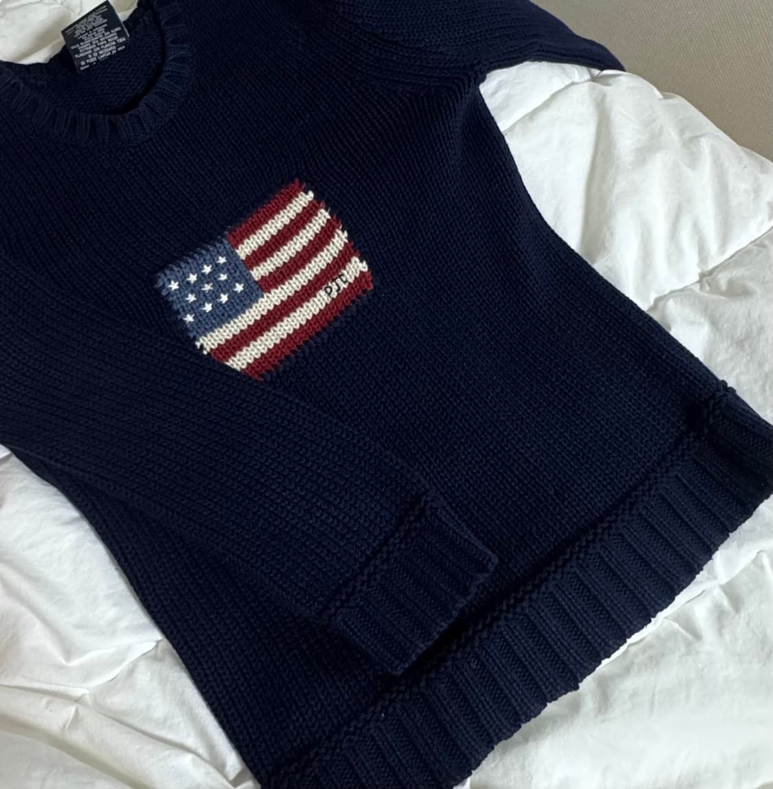 폴로 정품 성조기 니트 상품이미지1