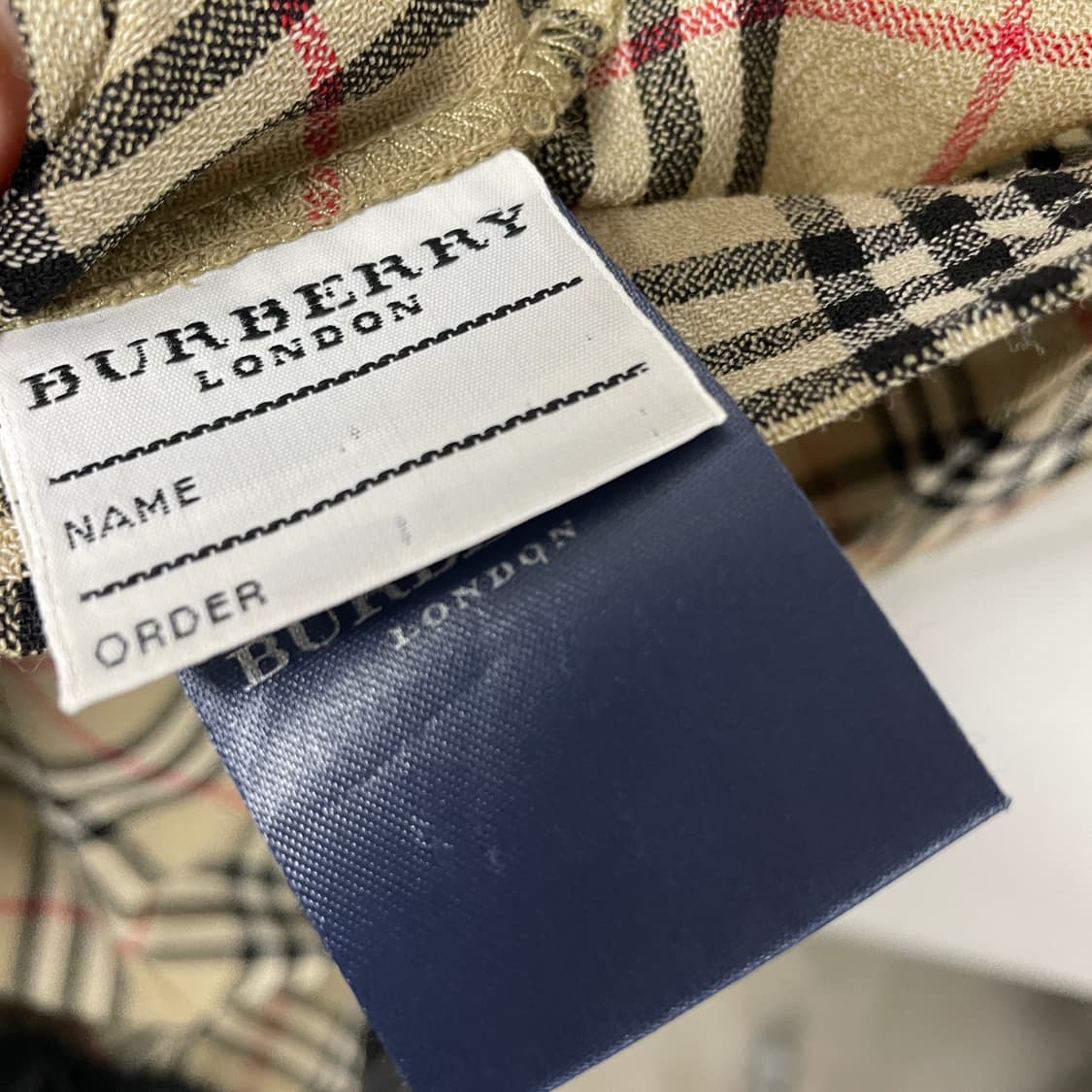 버버리 노바 체크 팬츠 베이지 12(W) 상품이미지7